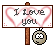 i love you