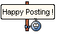 happy posting