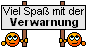 verwarnung