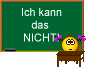 kann das nicht