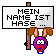 mein name ist hase